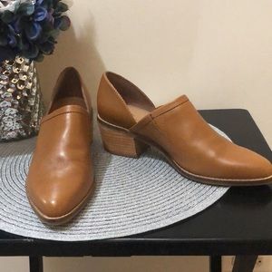 NWOT Crown Vintage Brown Leather Shoe Boot